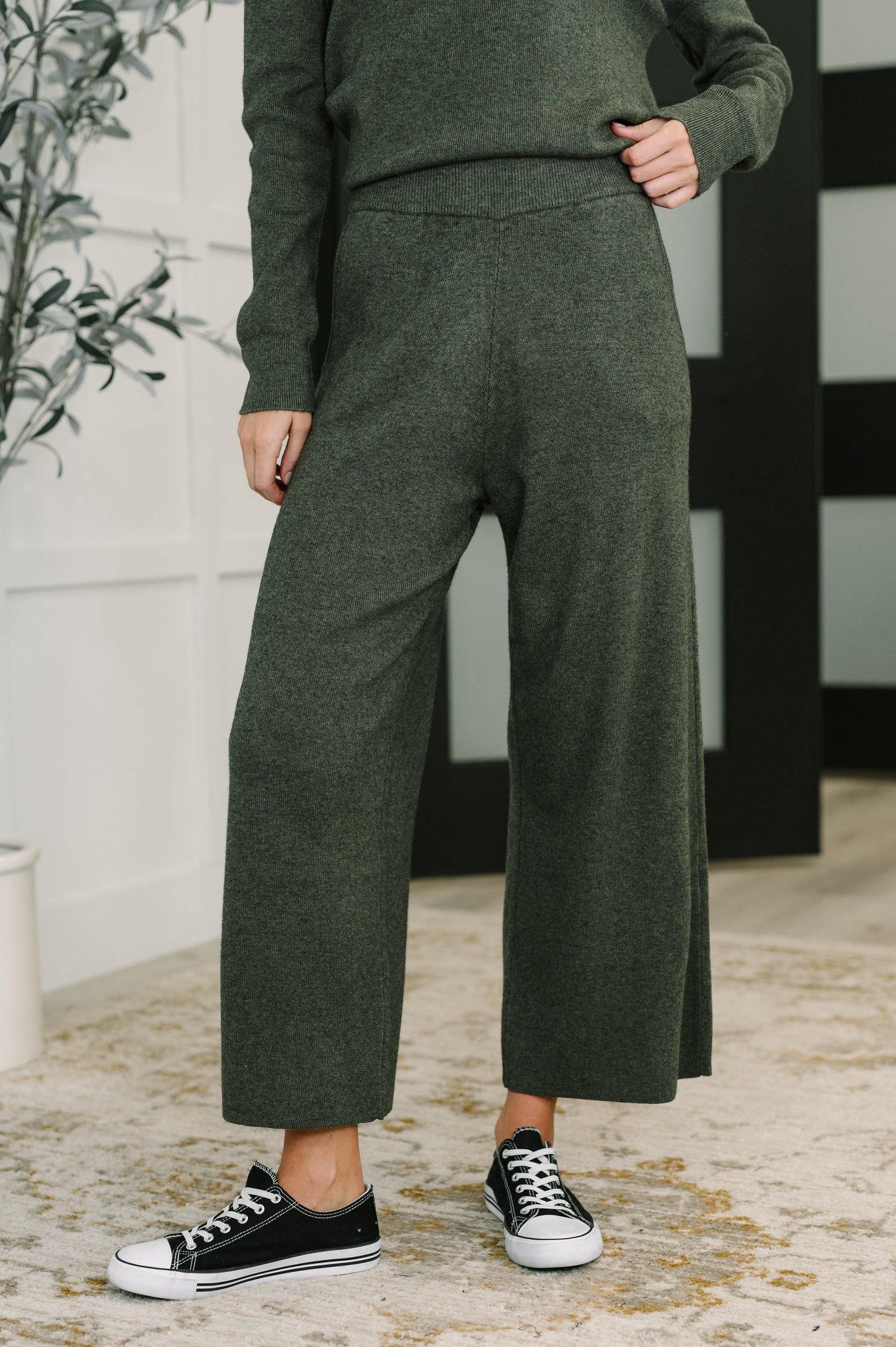 Clove Culottes in Moss