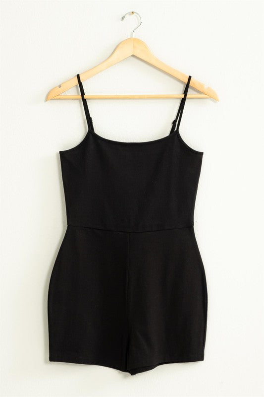 Loving Me Fitted Spaghetti Strap Romper