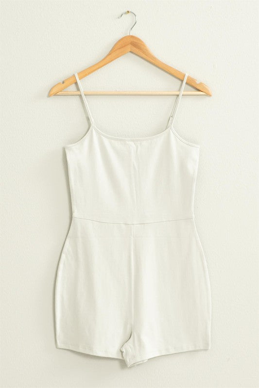 Loving Me Fitted Spaghetti Strap Romper