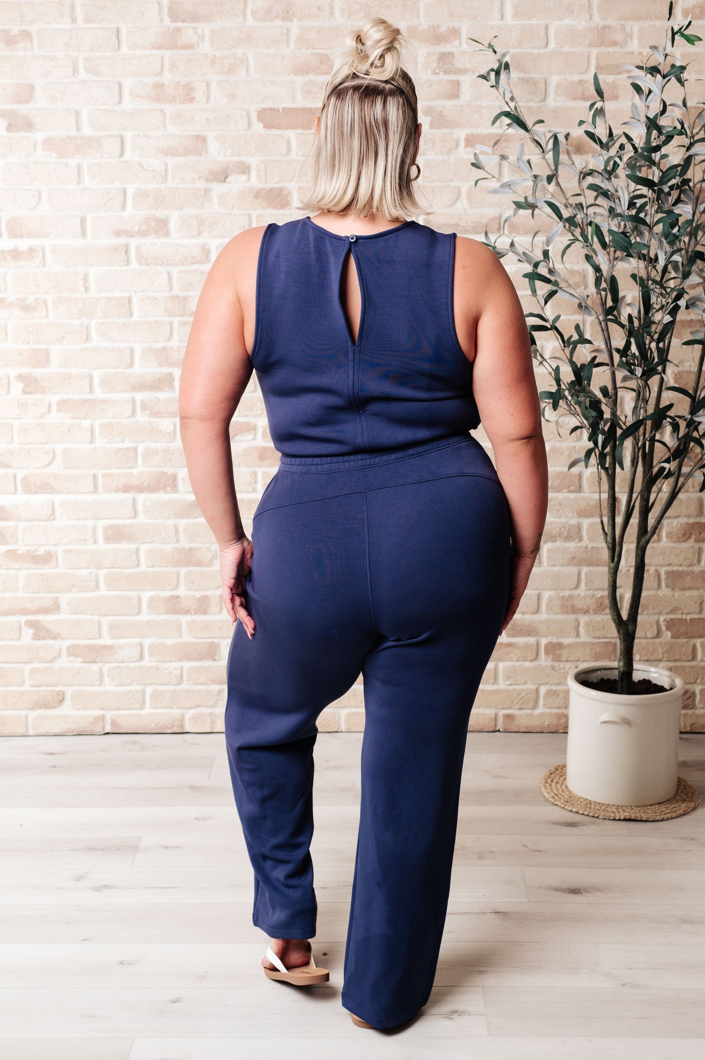 Rest Day Straight Leg Jumpsuit