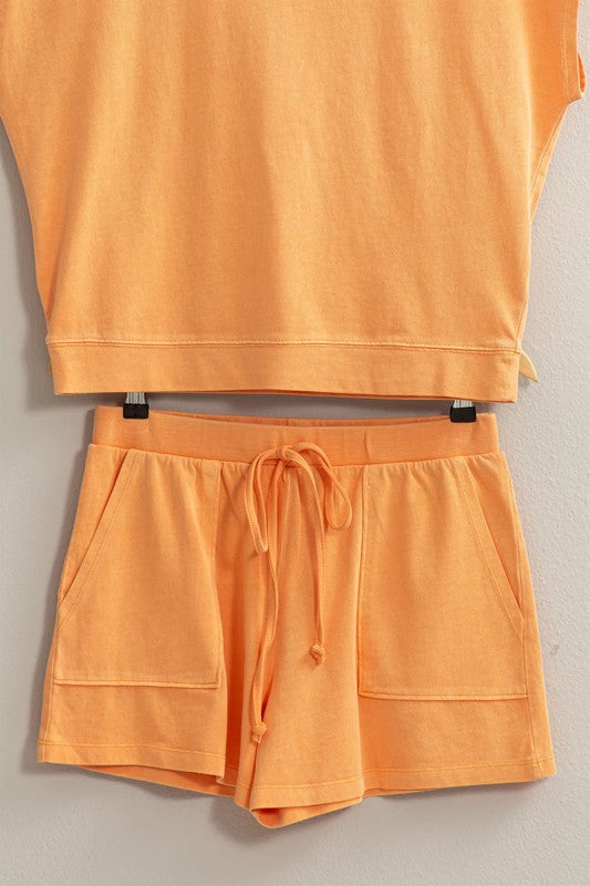 Keep It Chill Matching Top and Shorts Set